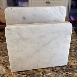 Elegant Marble Napkin Holder